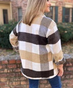 Jodifl TOPS Neutral Shacket