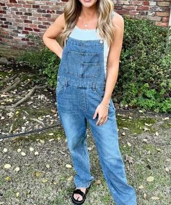 Urban Daizy BOTTOMS Denim Overalls