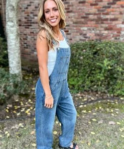 Urban Daizy BOTTOMS Denim Overalls