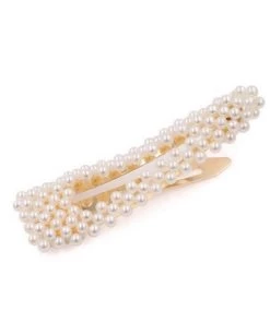Ruby Stone Boutique Pearl Triangle Hair Pin ACCESSORIES