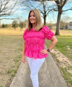 Andree By Unit Hot Pint Layered Ruffle Top