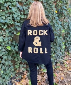 Davi & Dani Rock And Roll Shirt Jacket