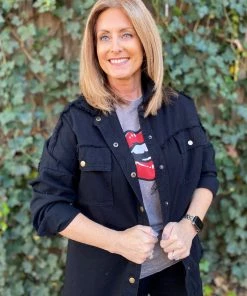 Davi & Dani Rock And Roll Shirt Jacket