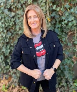 Davi & Dani Rock And Roll Shirt Jacket