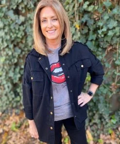 Davi & Dani Rock And Roll Shirt Jacket