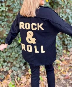 Davi & Dani Rock And Roll Shirt Jacket