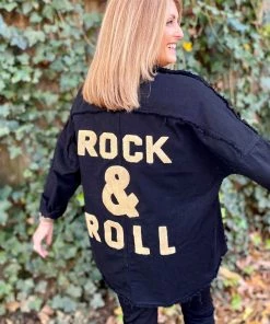 Davi & Dani Rock And Roll Shirt Jacket