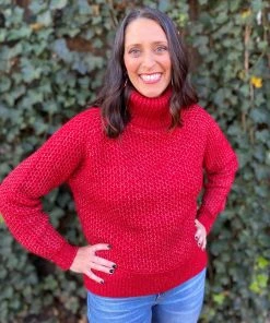 Zenana TOPS Turtleneck Sweater