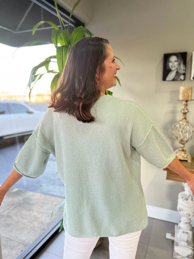 Andree By Unit TOPS Sage Knit Top