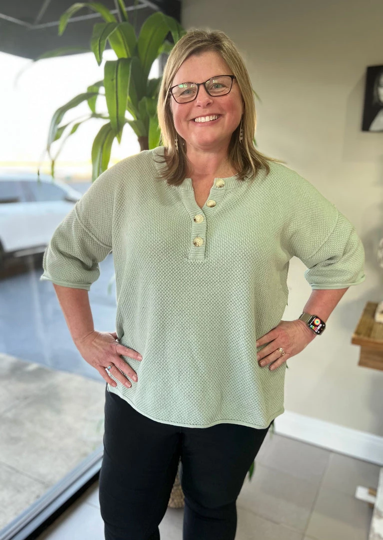 Andree By Unit TOPS Sage Knit Top