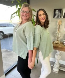 Andree By Unit TOPS Sage Knit Top