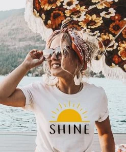 Never Lose Hope TOPS Shine Sunshine Tee