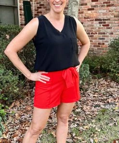 Ellison Tie Front Short BOTTOMS