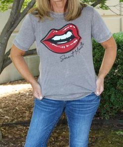 Stated Wholesale Smart Mouth Tee TOPS