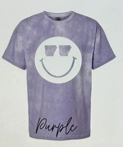 Small Town Society TOPS Arkansas Smiley Face Tees