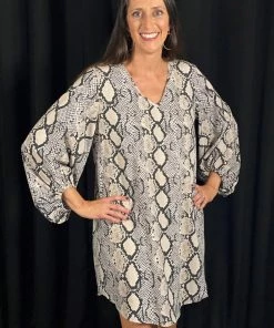 Jodifl Snake Skin Dress