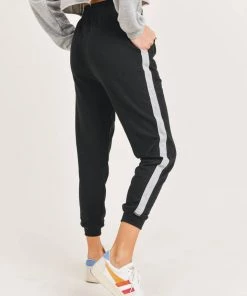 Mono B Striped Joggers