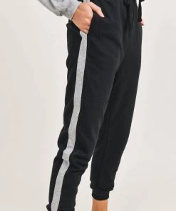 Mono B Striped Joggers