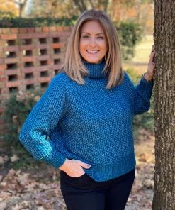 Zenana TOPS Turtleneck Sweater