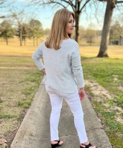 Fate TOPS Stripe Terry Tee