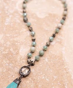 Dylan Turquoise Jade Necklace