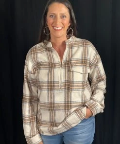 Jodifl Zip Up Shacket