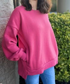 Zenana Pocket Sweatshirt LONG SLEEVE
