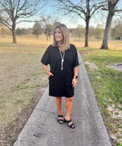 2Hearts DRESSES V-Neck Shift Dress