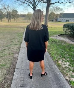 2Hearts DRESSES V-Neck Shift Dress