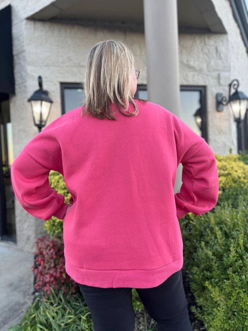 Zenana Pocket Sweatshirt LONG SLEEVE