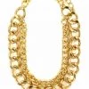 LA3Accessories Double Up Chain Necklace