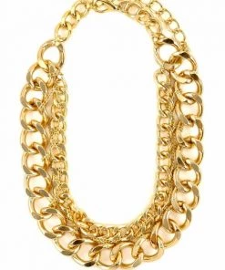 LA3Accessories Double Up Chain Necklace